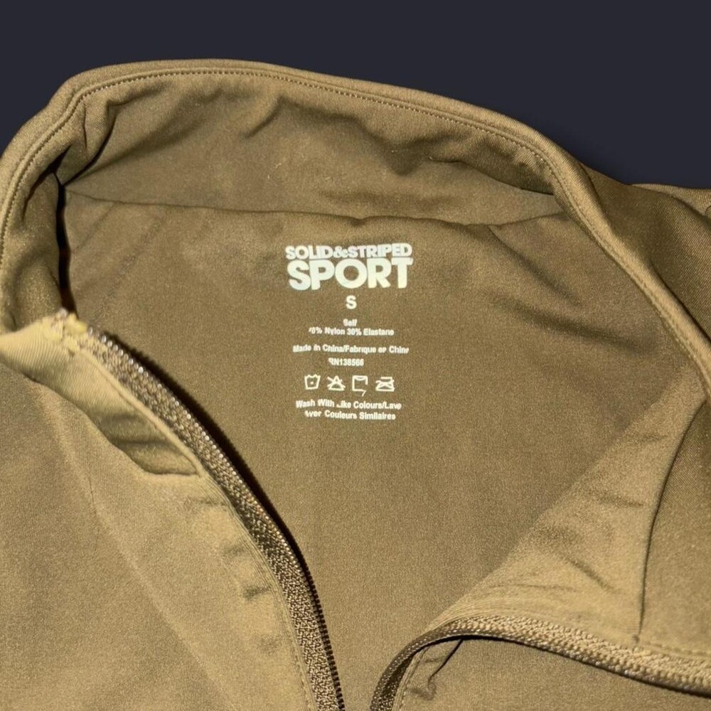 Solid Striped Cropped Workout 1848 - image 3